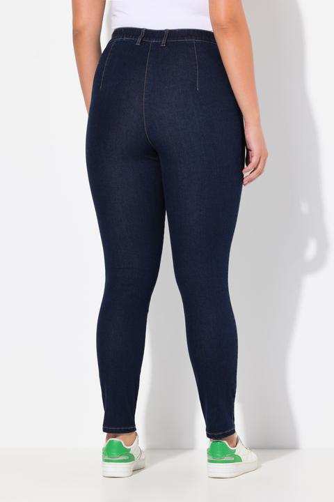 Produktbild Ulla Popken Jeans Sarah, schmales Bein, Zipptaschen, Stretch (31)