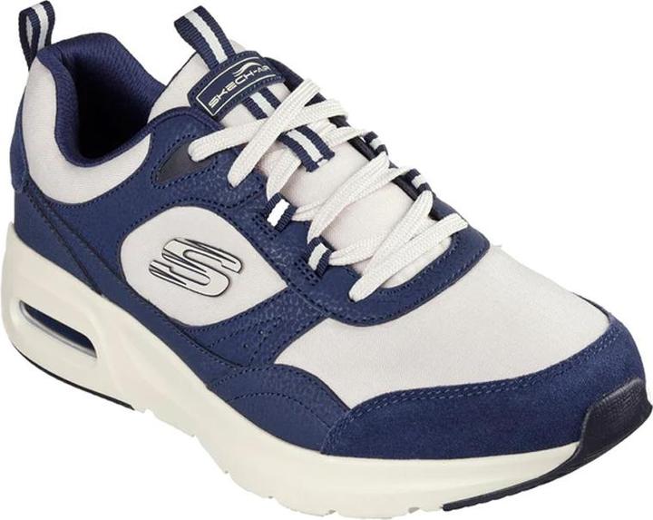 Actual product image Skechers Mens Court Yatton Suede Skech-Air Trainers (40.5)