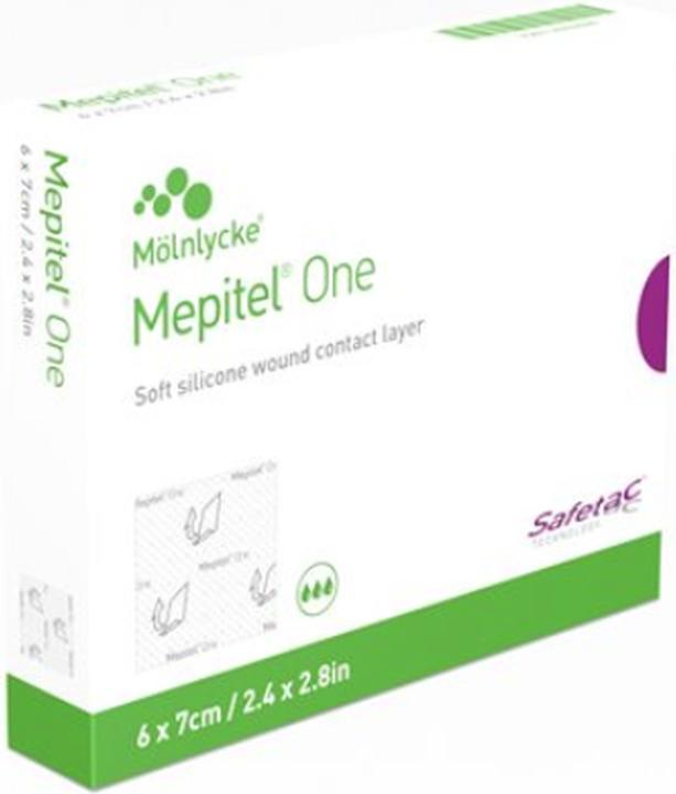 Produktbild Mepitel One Wundverband 6x7cm (skin tears) 5 Stk (5 x)