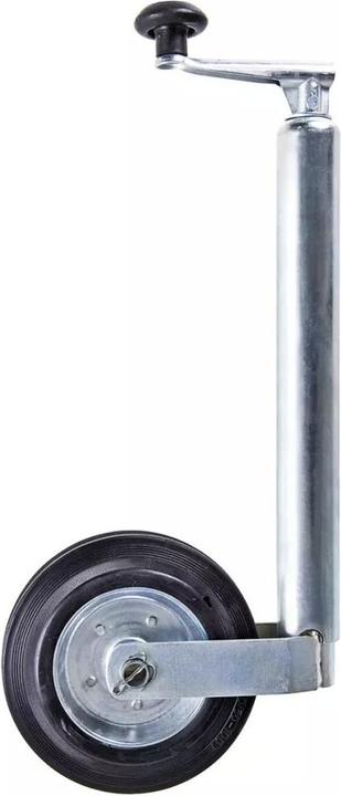 ProPlus Stützrad Metall-Felge mit Vollgummi-Reifen