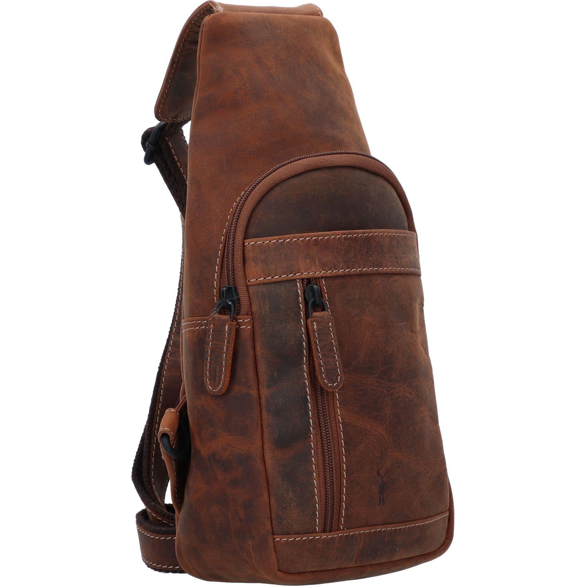 Thumbnail - Jack kinsky, Handtasche, Baltimore 17 Umhängetasche Leder 30 cm, Braun