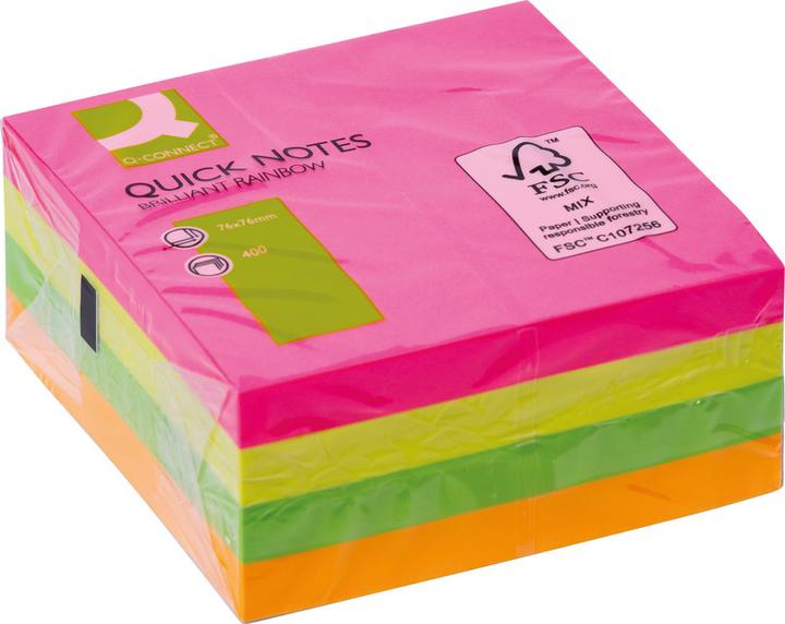 Produktbild Q-Connect Quick Notes Würfel (76 x 76 mm)