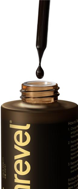 Actual product image Tanrevel ® Spray Tan Formula Dark Warm 40 ml (Self tanning spray, 40 ml)
