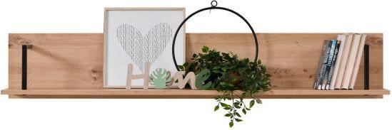Actual product image Homestyle4u Industrial style wall shelf (5 x 21 x 24 cm)