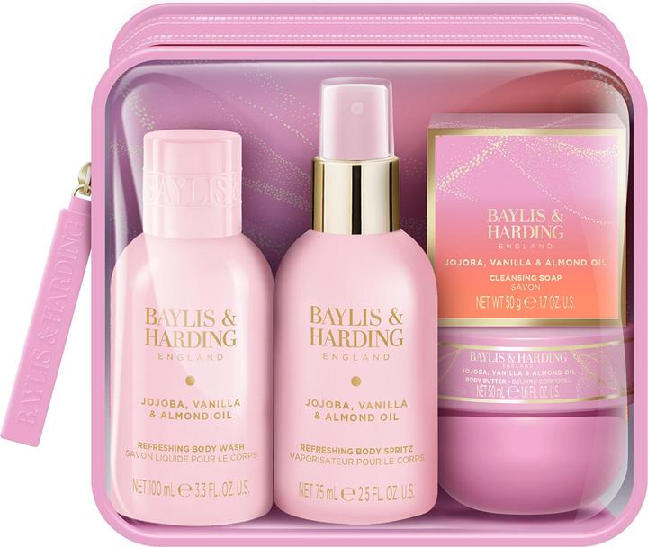 Immagine prodotto Baylis & Harding Jojoba-, Vanille- und Mandelöl Geschenkset 4-tlg