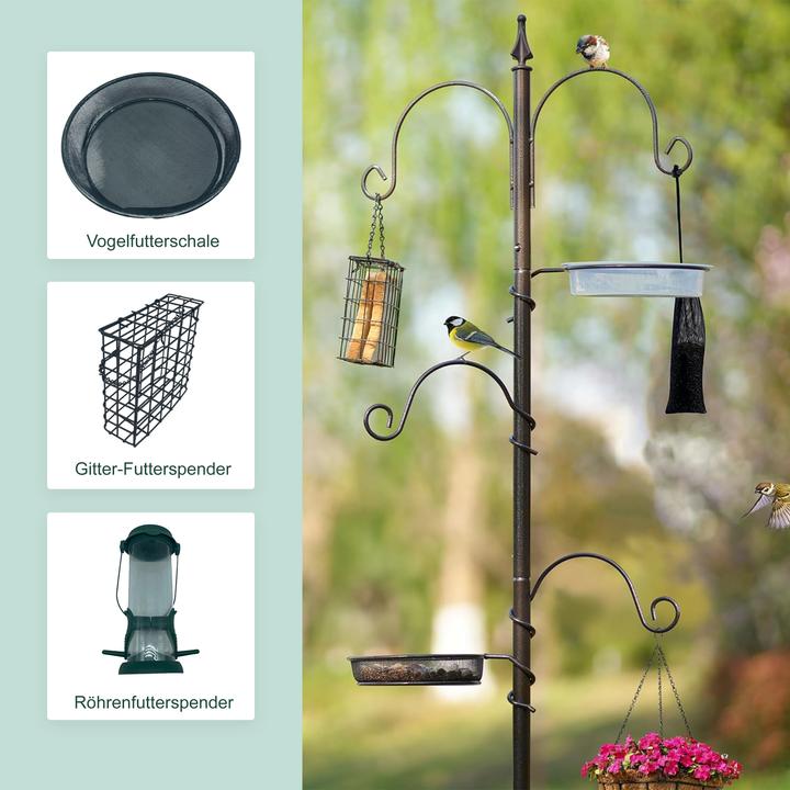 Actual product image Relaxdays Bird feeder