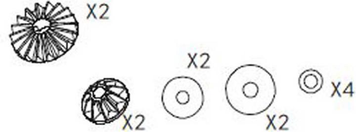 Produktbild Carson Diff. Ritzel Specter/Montana