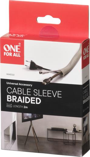 Actual product image One for All Fabric cable conduit 2 metres WM 5022 (200 cm)