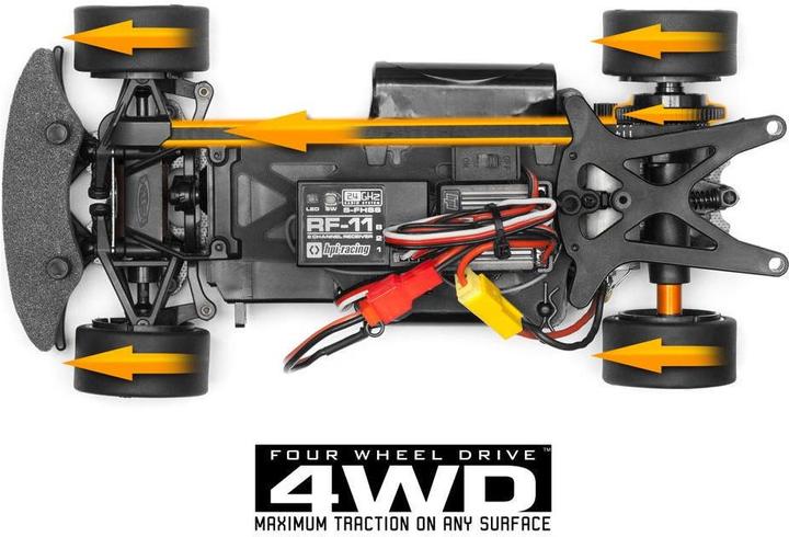 Image du produit HPI Micro RS4 1969 Ford Mustang -X (RTR Prêt à fonctionner)