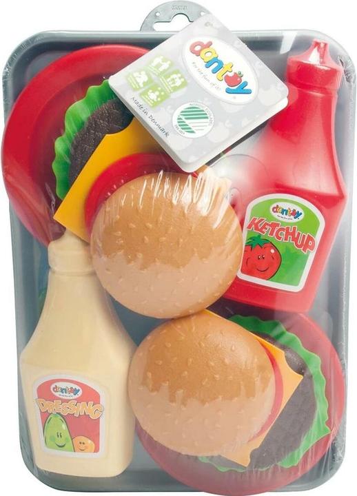 Image du produit dantoy Ensemble de hamburgers sur plateau