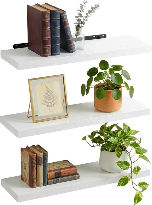 Actual product image Relaxdays 3x wall shelf (100 x 23 x 4 cm)