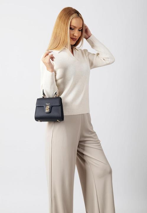 Produktbild Carlheim Echt Lederen Handtas mit Wasserdichter Bescherming und Zeitlosem Design