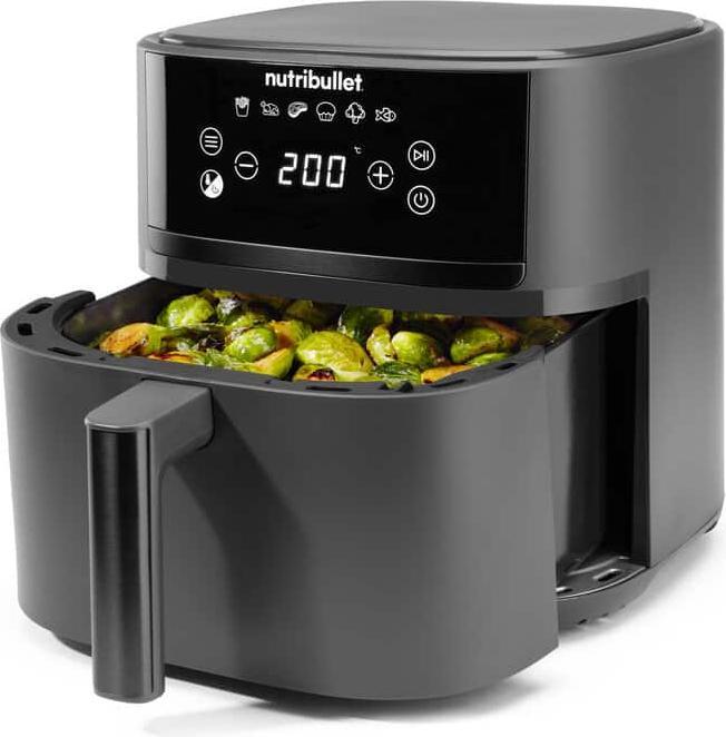 Actual product image NutriBullet Crisplite Heissluftfritteuse 6L Schwarz