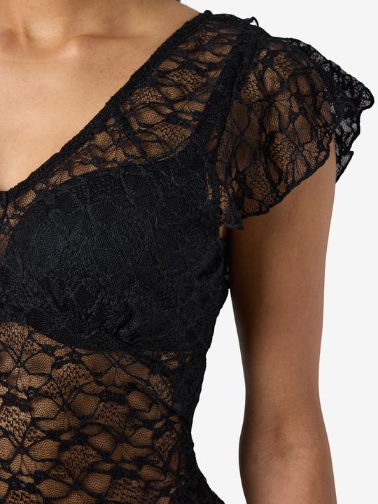 Image du produit Noisy May Spitzen Maxikleid (L)