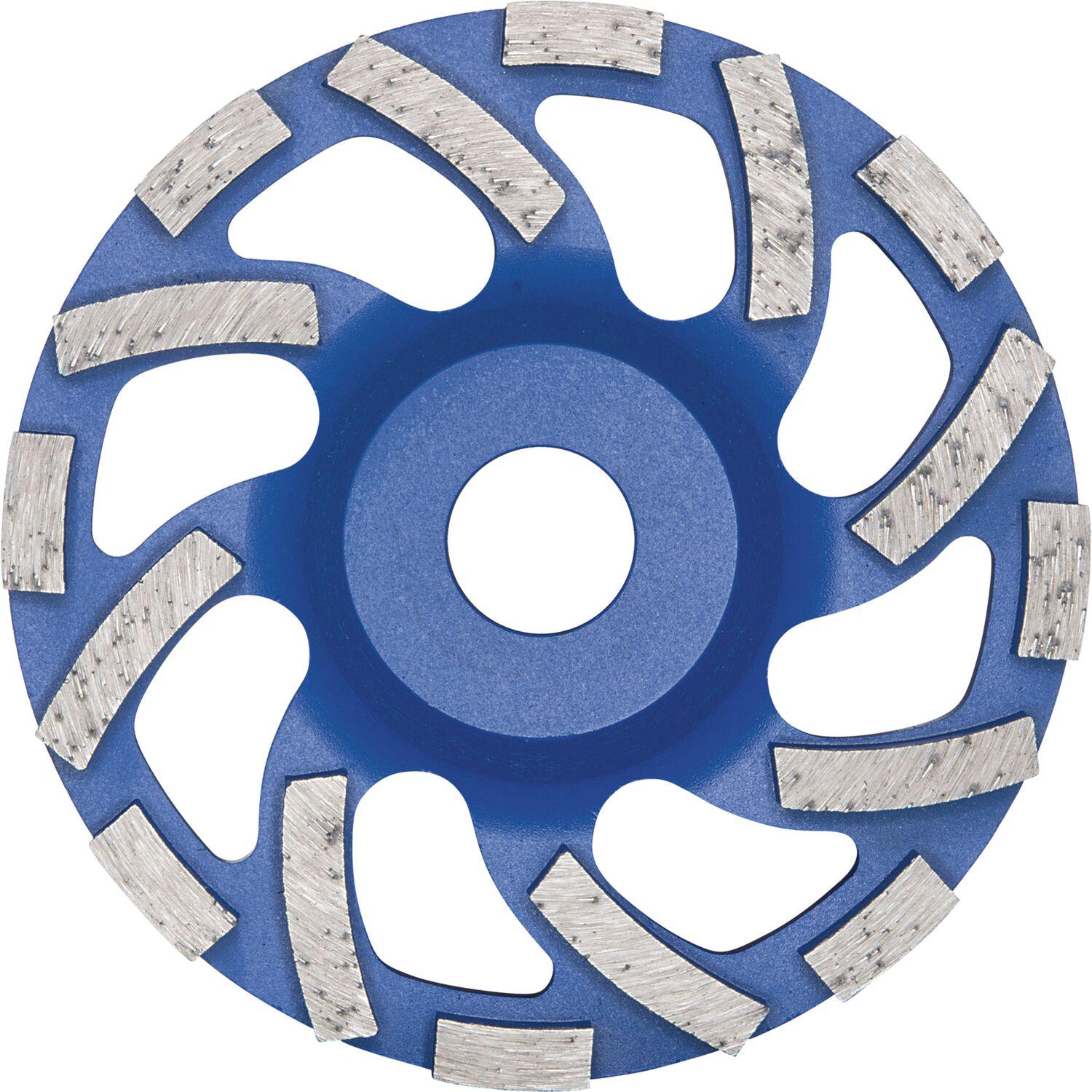 Thumbnail - Diewe, Schleifmittel, Diamant Trockenschleifteller New Fan Cup Blau 125 x 22 x 22.23 mm