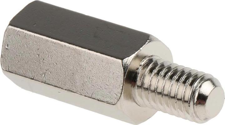 RS PRO Brass Hex. Threaded Spacer M5x15mm