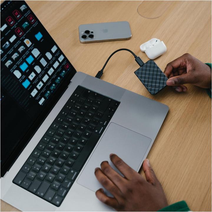 Produktbild Verbatim Disque SSD externe Store'N'Go Mini Diamond USB-C - 2To (Noir) (2 TB)