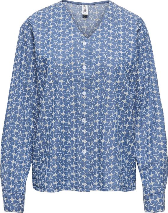 Actual product image Only Onlelvira Ls Print Dnm Shirt Gua (XL)