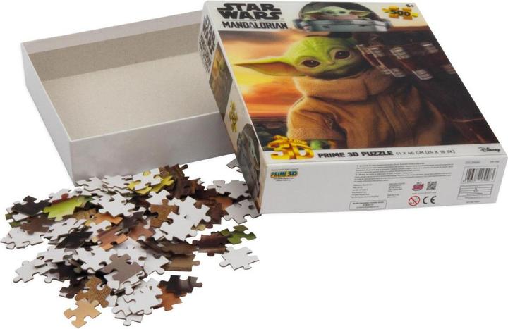 Actual product image Grandi Giochi JIGSAW PUZZLE 500 PCS. THE MANDALORIAN (500 pieces)
