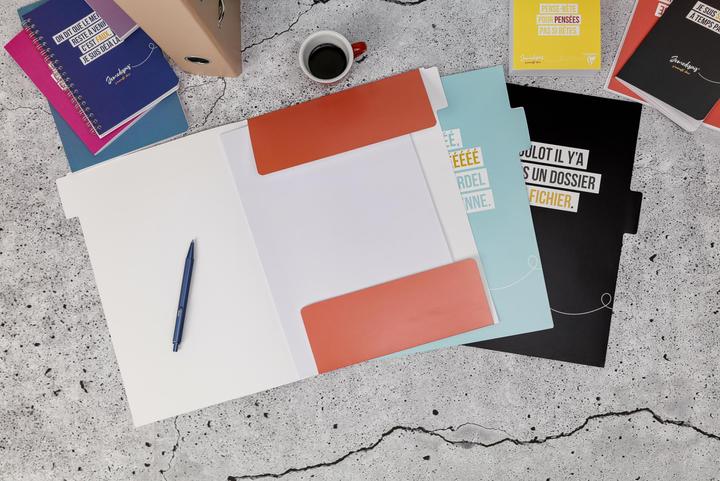 Actual product image Clairefontaine Jemedisais Set Register Folders (22 x 31 cm, 1 x)