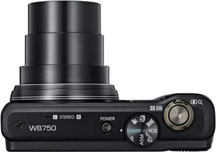 Immagine prodotto Samsung WB750, 12,5MPixel, zoom WW 18x, 3D, Full-HD, nero