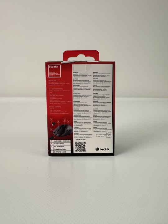 Actual product image NGS Evo Mix (Cable, Wireless)