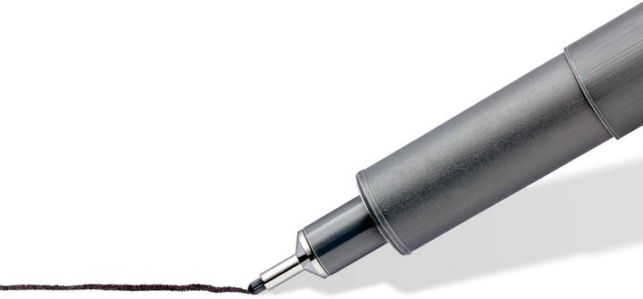 Actual product image Staedtler Pigment Liner 308 (Black, 8 x)