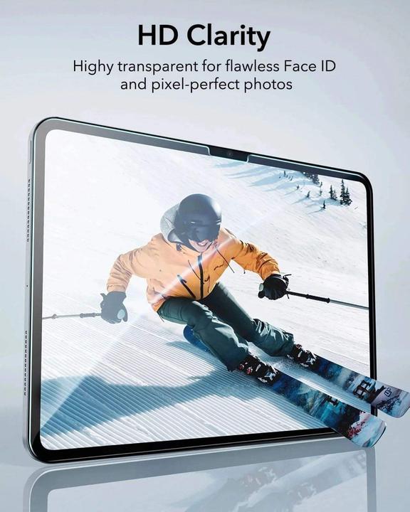Image du produit ESR ULTRAFIT TEMPERED GLASS 2-PAKET FÜR IPAD PRO 13” 7 / 8 / 2024-2025 KLAR (2 pcs, Apple iPad Pro 13 2024, Apple iPad Pro 13 2025)