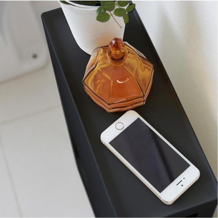 Actual product image Yamazaki TOWER toilet roll holder