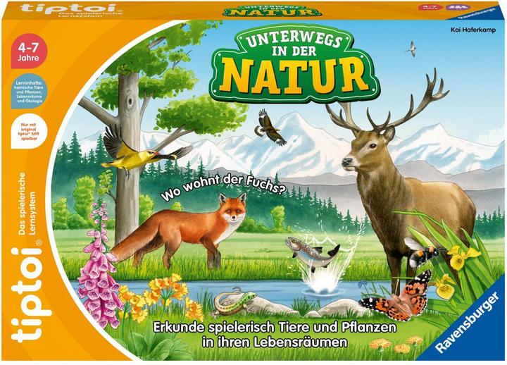 Produktbild tiptoi Unterwegs in der Natur '22 D (Deutsch, 4 - 7 Jahre)
