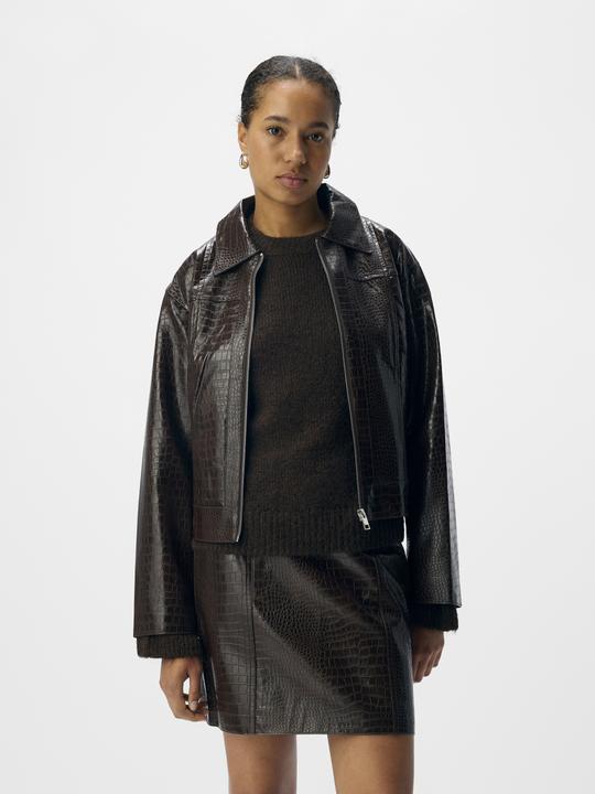 Produktbild Object Kroko Jacke (44)