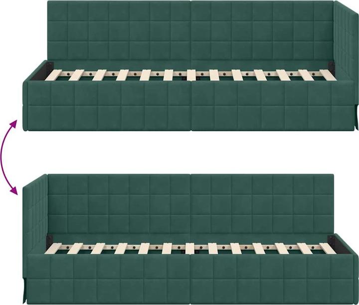 Image du produit vidaXL Eckbett (80 x 200 cm)