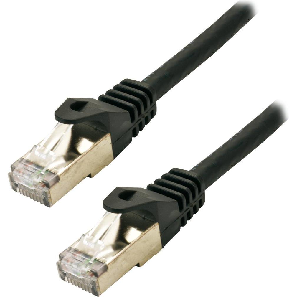 MCL RJ45 CABLE 100PERCENTAGE COPPER (S/FTP, CAT6a, 3 m) (FCC6ABMSHF-3M/N)