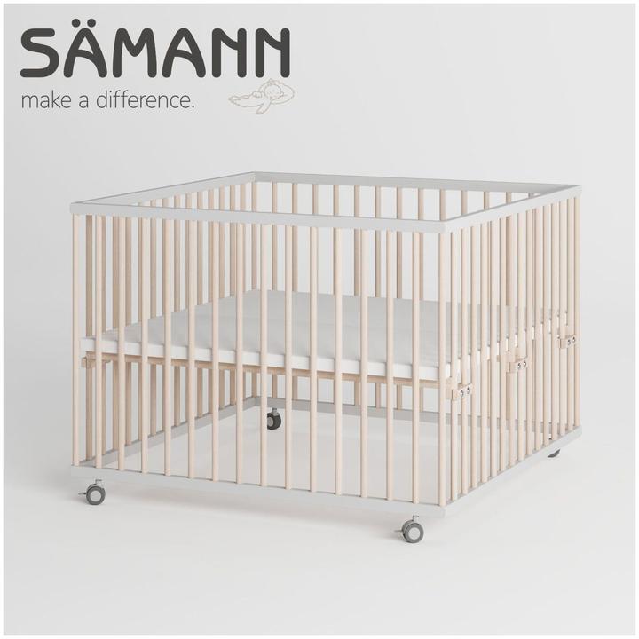 Actual product image Sämann Premium playpen (Beech)