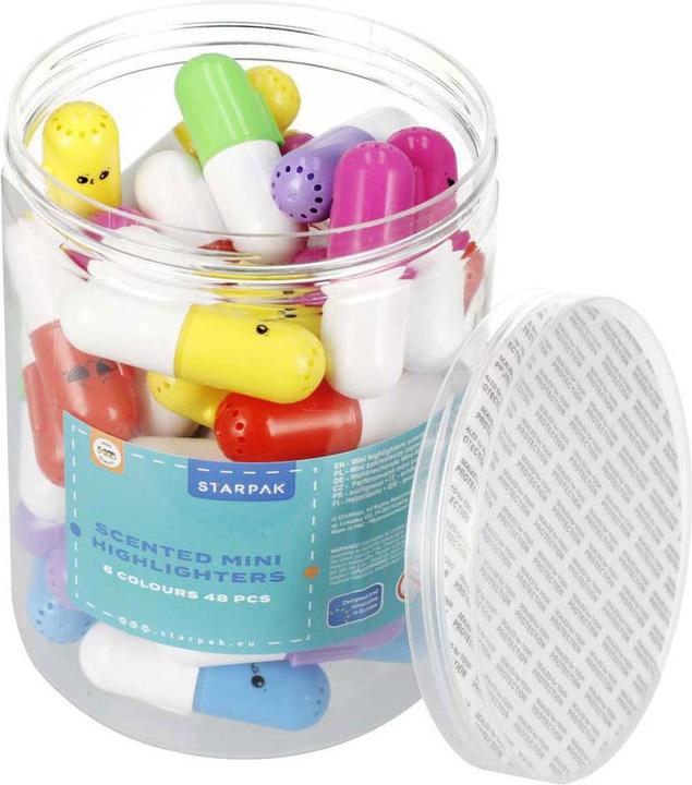 Immagine prodotto Mini Duft-Textmarker Farbmix, 48 Stk. (48x)