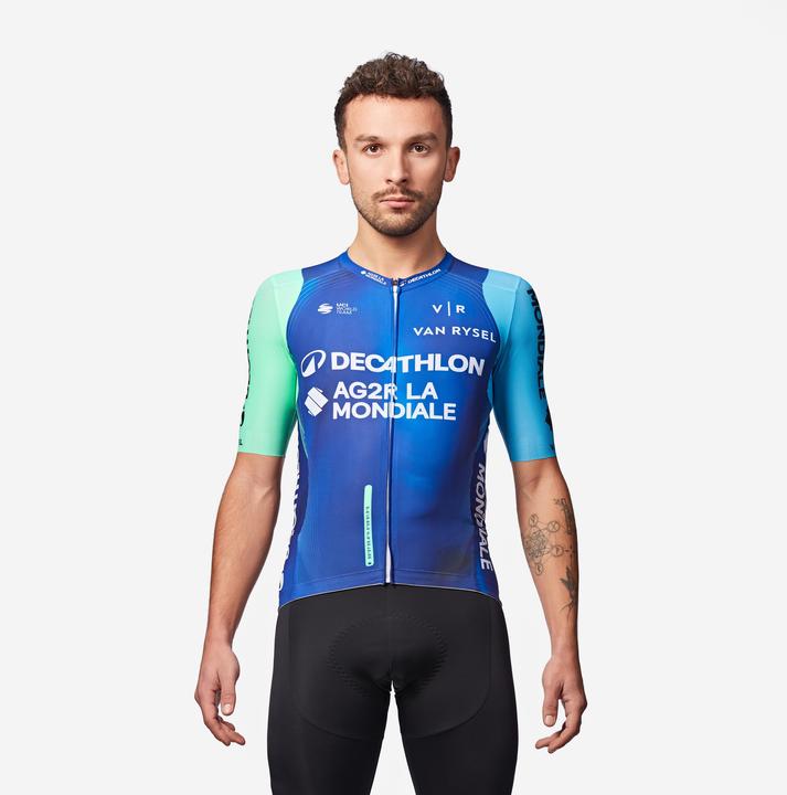 Immagine prodotto Van rysel Maglia Replica Ciclismo su Strada - Squadra Decathlon AG2R La Mondiale (XXL)