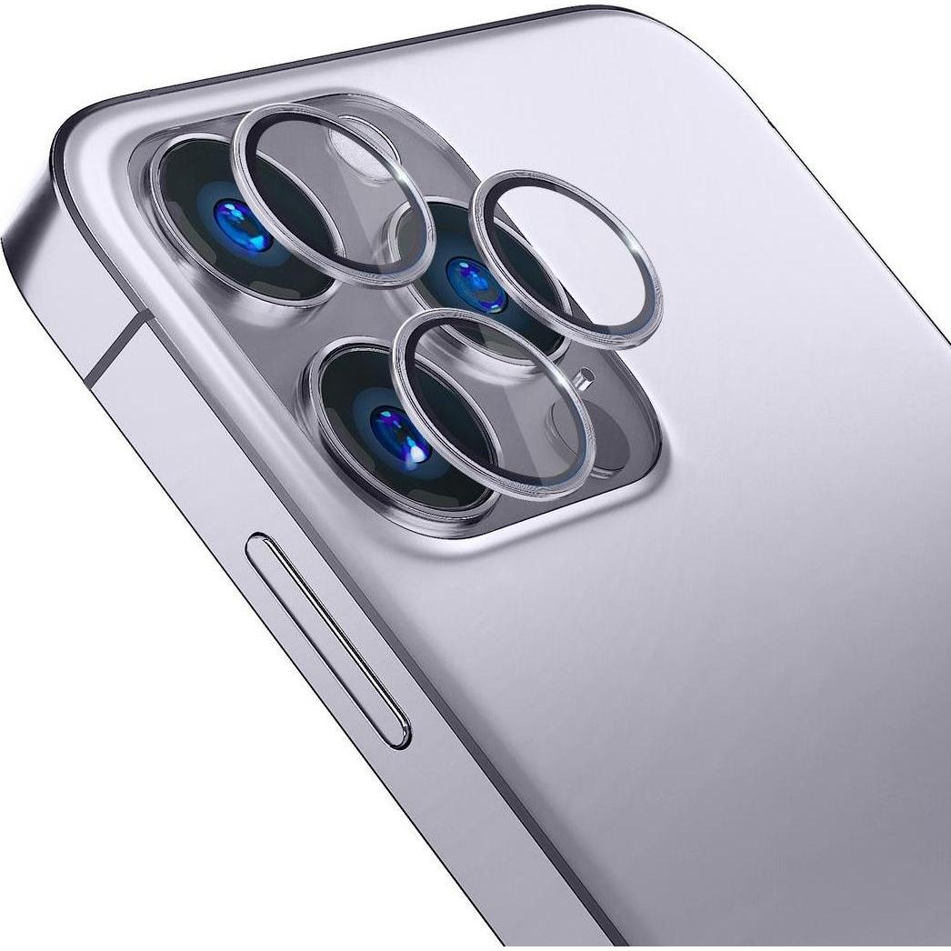Thumbnail - 3MK iPhone 14 Pro/14 Pro Max Lens Protection Pro (1 Stück, Apple iPhone 14 Pro Max), Smartphone Schutzfolie, Violett