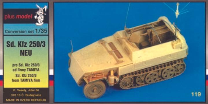 Plus Model Sd.Kfz 250/3 conversion kit for Tamiya kit