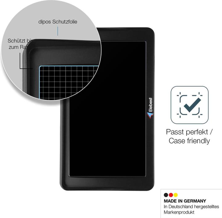 Actual product image Dipos Anti-Shock Screen Protector Matte