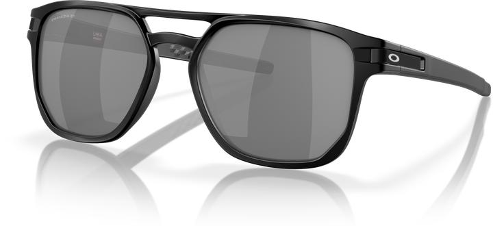 Actual product image Oakley Latch Beta Matte BlackPrizm Black Polarised
