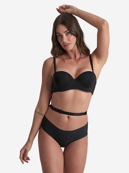 Produktbild Bye Bra 2 Low Back Straps 3 Rows Black (3er Pack, One Size)