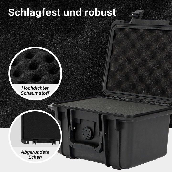 Produktbild Wiltec Universalkoffer 27x23,1x18cm wasserdicht Transportkoffer Schutzkoffer