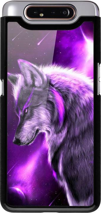 Actual product image PhoneLook Coque Purple Sky Wolf (Samsung Galaxy A80)
