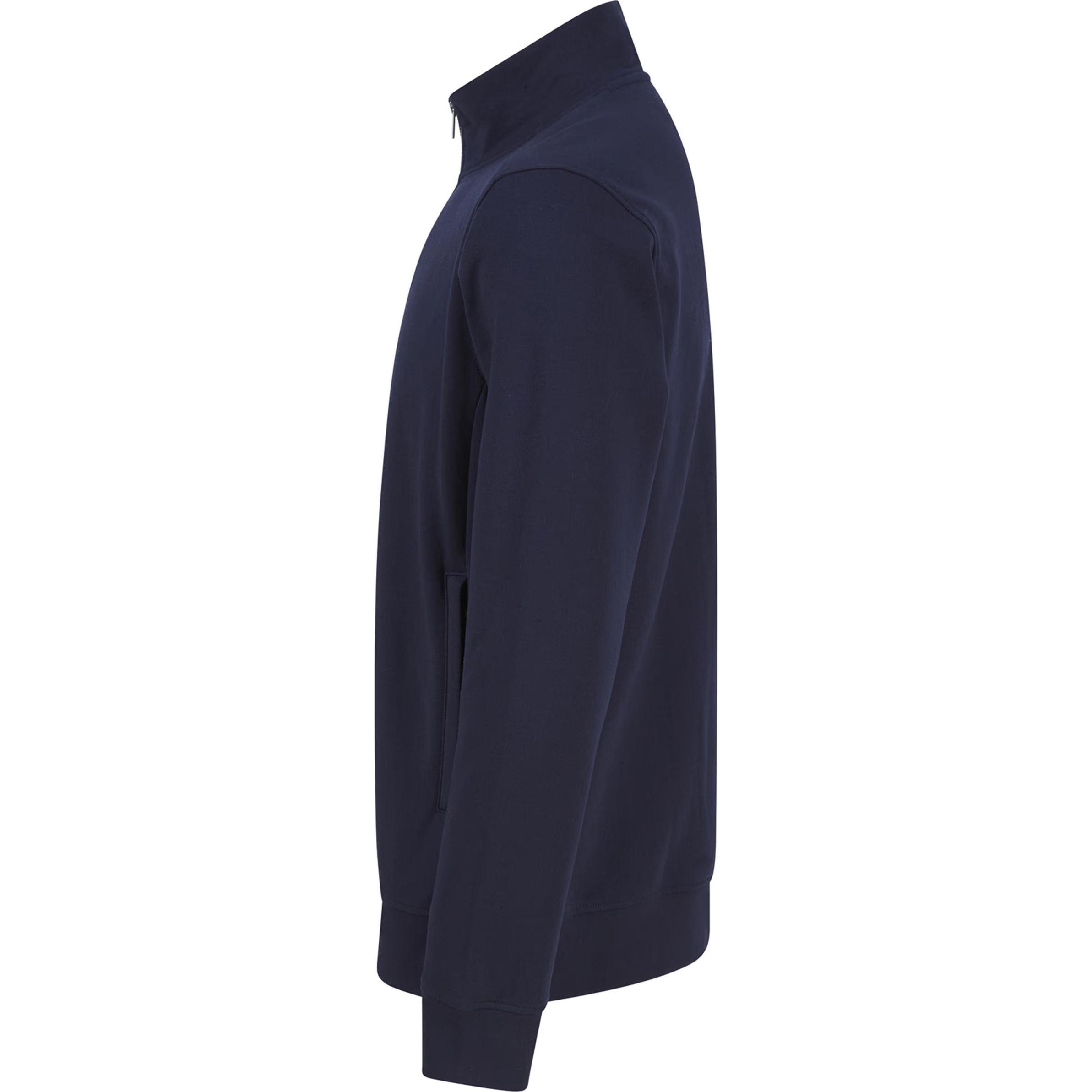 Thumbnail - Henbury, Pullover, Sweatshirt mit Reissverschlusskragen, Blau, (XXL)