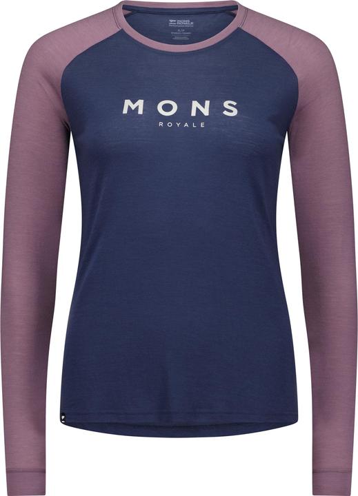 Actual product image Mons Royale Icon Merino Raglan Long Sleeve (XL)