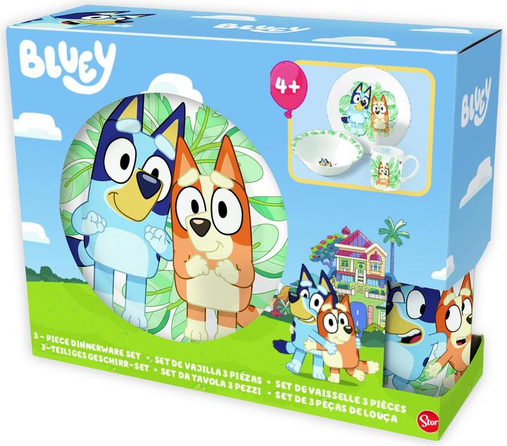Produktbild Bluey Stor - 3-Piece Ceramic Gift Set - (88055)
