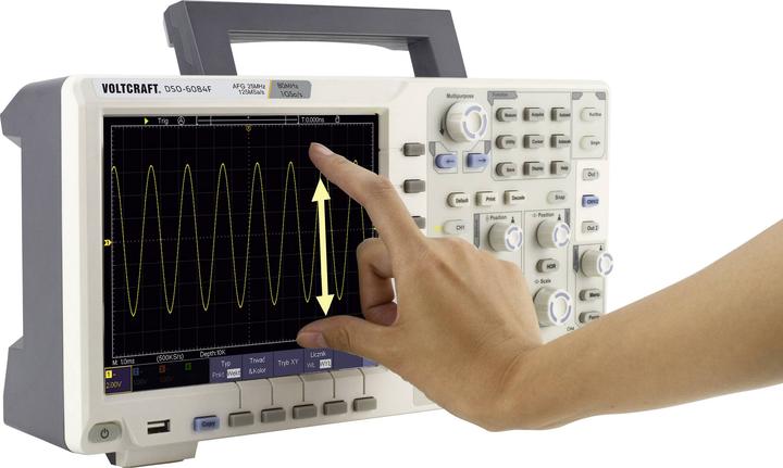 Productafbeelding Voltcraft Digitale oscilloscoop DSO 6084F (CAT II)