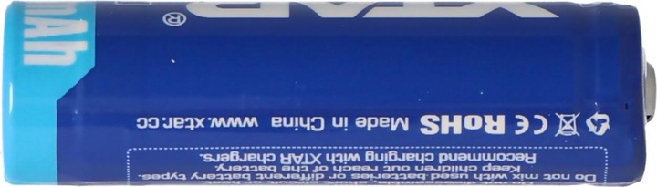 Actual product image Xtar Battery - protected (1 pcs., 14500, 800 mAh)