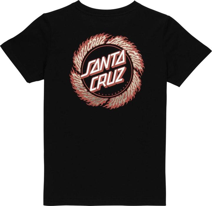 Produktbild Santa Cruz Flame Ringed Dot Kids T-Shirt (10XL, 11XL, 12XL)