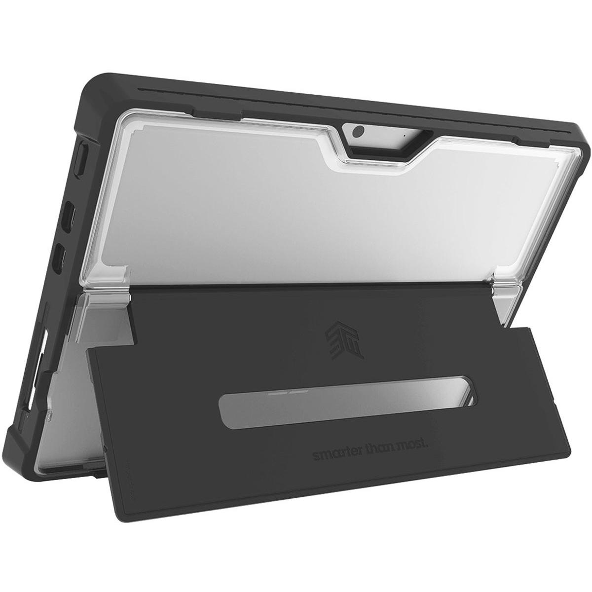 STM Custodia per Microsoft Surface Pro 8 (Microsoft Surface Pro 8, Microsoft Surface Pro 8), Cover tablet, Nero